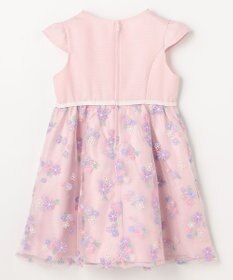 ANY KIDS 花柄刺繍ワンピース
