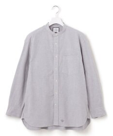 J.PRESS YORK STREET 【UNISEX】オックス起毛 バンドカラーシャツ