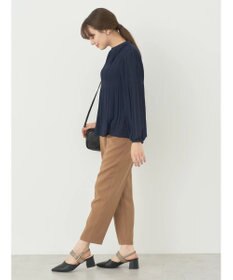 earth music&ecology マジョリカプリーツブラウス