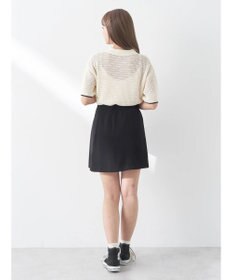 earth music&ecology ラインポロニットプルオーバー