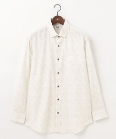 JOSEPH ABBOUD 【キングサイズ・ソフトな着心地】ペイズリー柄 コーデュロイシャツ