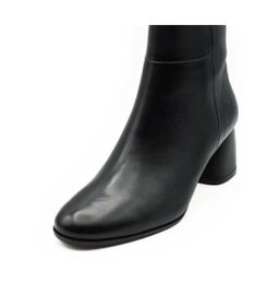 APOM 本革シープスキンサイドジップアンクルブーツ 60