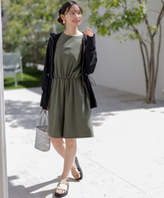 ANY SIS S 【撥水・UVカット・洗える】ラッシュガードシリーズ ショートサロペット