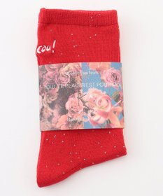 組曲 【先行予約・Flower Collection】スパンコール ソックス