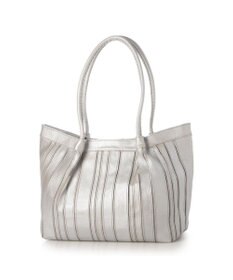 UNBILLION ピークスピーク PEAKS PEAK / ソフトレザーマルチストライプトート