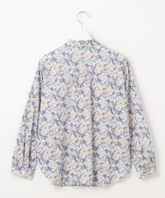 J.PRESS LADIES 【洗える】Liberty シャツカラー スキッパー ブラウス