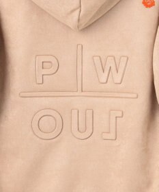 PW CIRCULUS 【WOMEN】スエード調 デタッチャブルフーディ