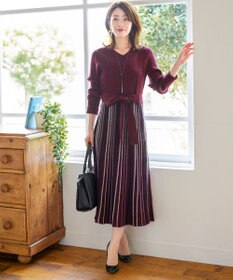 Tiaclasse 【日本製】ボール＆バー ラリエット ネックレス