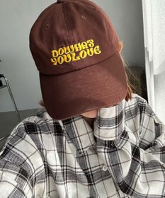 WEGO 【ユニセックス着用ITEM】ウネリロゴツイルキャップ