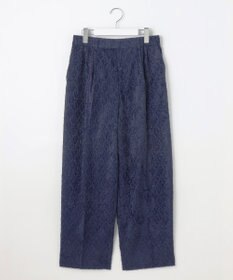 自由区 【Exclusive】ジオメトリックジャガード パンツ