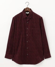 JOSEPH ABBOUD 【キングサイズ・ソフトな着心地】ペイズリー柄 コーデュロイシャツ