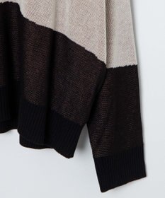 WEGO 【ユニセックス着用ITEM】オーバーフィットドライタッチパターンカーディガン