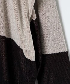 WEGO 【ユニセックス着用ITEM】オーバーフィットドライタッチパターンカーディガン