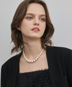 GRACE CONTINENTAL パールリボンネックレス