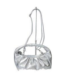 INTER-CHAUSSURES 【ANDREA CARDONE ITALI】ギャザーレザーホーボーバッグ