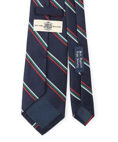 J.PRESS MEN 【定番】オーセンティックレジメンタル ネクタイ