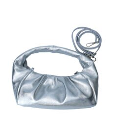 INTER-CHAUSSURES 【ANDREA CARDONE ITALI】ギャザーレザーホーボーバッグ