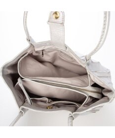 UNBILLION ピークスピーク PEAKS PEAK / ソフトレザーマルチストライプトート