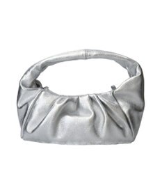 INTER-CHAUSSURES 【ANDREA CARDONE ITALI】ギャザーレザーホーボーバッグ