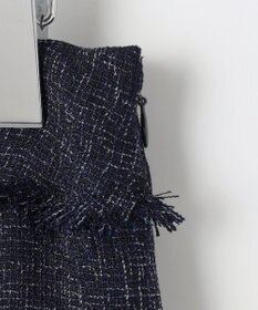 Feroux 【セットアップ対応】春ツイード フレアスカート