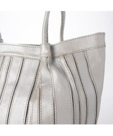 UNBILLION ピークスピーク PEAKS PEAK / ソフトレザーマルチストライプトート