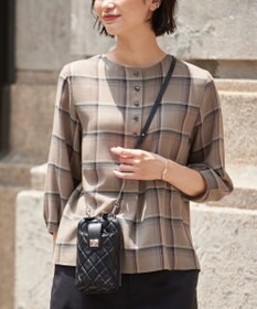 J.PRESS LADIES キルティング スマホポシェット