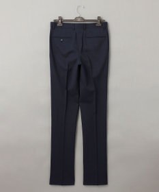 GOTAIRIKU ロングセラー【洗える/折り目加工/シワになりにくい/ウエストアジャスター】ウォッシャブル サマーウール100％パンツ_定番色(1タック)24年モデル