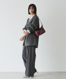 russet エナメルワンショルダーバッグ(CE-1635)