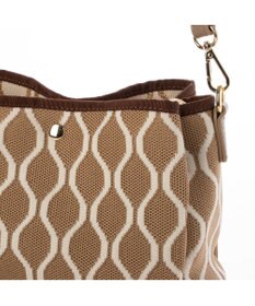 UNBILLION カシュカシュ cachecache / 柄アソートジャガード三つ口ショルダーバッグ