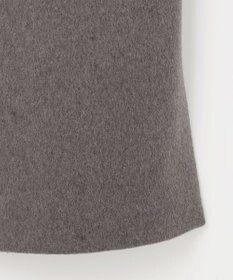 ANY 【防風裏地】ウールブレンドノーカラーコート