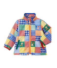 MIKI HOUSE HOT BISCUITS 【80-120cm】 総柄 はっ水 ウインドブレーカー