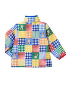 MIKI HOUSE HOT BISCUITS 【80-120cm】 総柄 はっ水 ウインドブレーカー