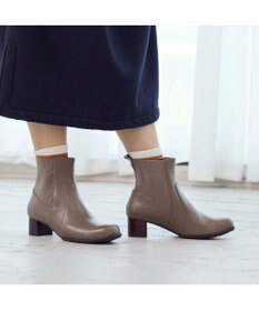 ing 【WEB限定】サイドゴアショートブーツ