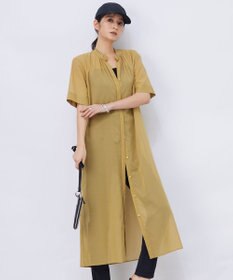 ICB 【洗える】ハイツイストコットンボイル ワンピース