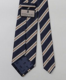 GOTAIRIKU  GOTAIRIKU別注【日本製】シルク ネクタイ_レジメンタル柄