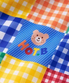 MIKI HOUSE HOT BISCUITS 【80-120cm】 総柄 はっ水 ウインドブレーカー