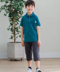 J.PRESS KIDS 【撥水】【140-170㎝】ナイロンストレッチクロス ７分丈パンツ