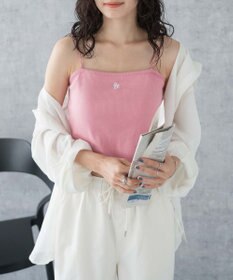 WEGO 【カップ付き/SMサイズ展開】nachumoreショートワンポイントキャミ