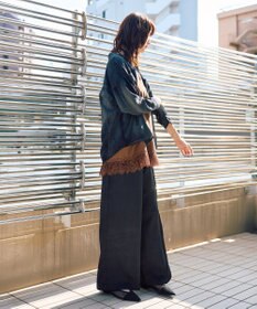 YECCA VECCA シアーデニムシャツ
