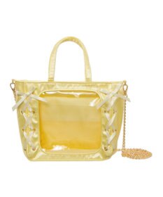 WEGO 【痛バ＆推し活グッズ】レースアップミニぬいショルダー