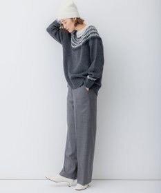 23区 フェアアイル ニット