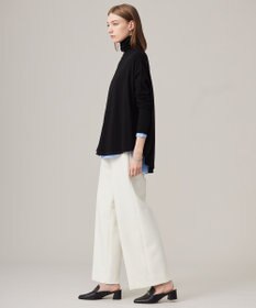 ICB 【洗える】 Peツイルダウンファブリック ワイドパンツ