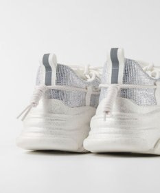 STEVE MADDEN VAULT 2R ボリュームソール ラインストーンスニーカー