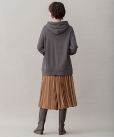 自由区 【洗える】ロイヤルサテン プリーツスカート