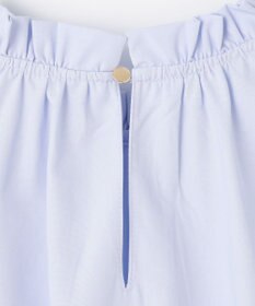 ANY 【手洗い可能/抗菌防臭/UVカット/速乾】フリルモックブラウス