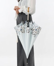 AURORA 【 JILL STUART（ジル スチュアート）】ボタニカルプリント雨傘(長傘)