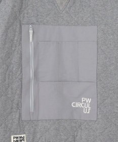 PW CIRCULUS 【裏地付き/防寒】【MEN】キルティングスエットプルオーバー