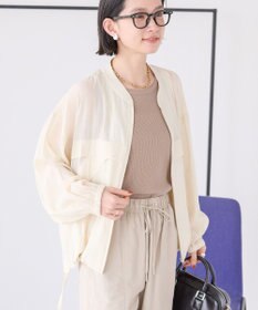 AMERICAN HOLIC 接触冷感シアースポーティーブルゾン