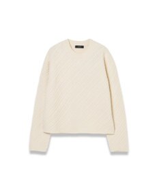 JOSEPH 【洗える】ジオメトリックケーブルニット