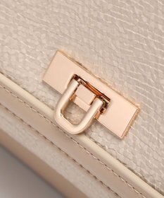 style code 【MERCURYDUO/マーキュリーデュオ】メタリッククラック調型押し フラップハンドバッグ